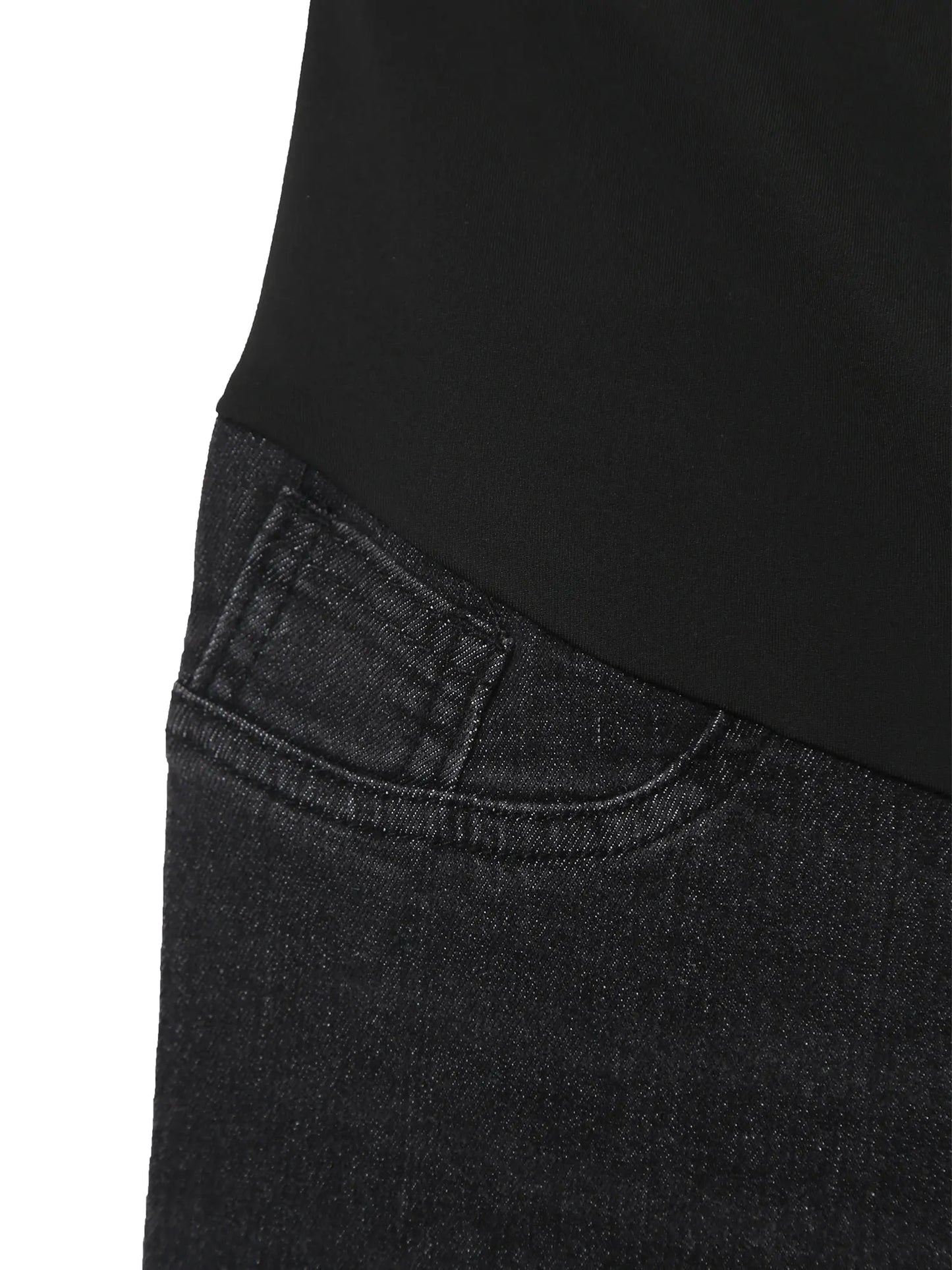 Maternity High-Waist Stretch Denim Jeans