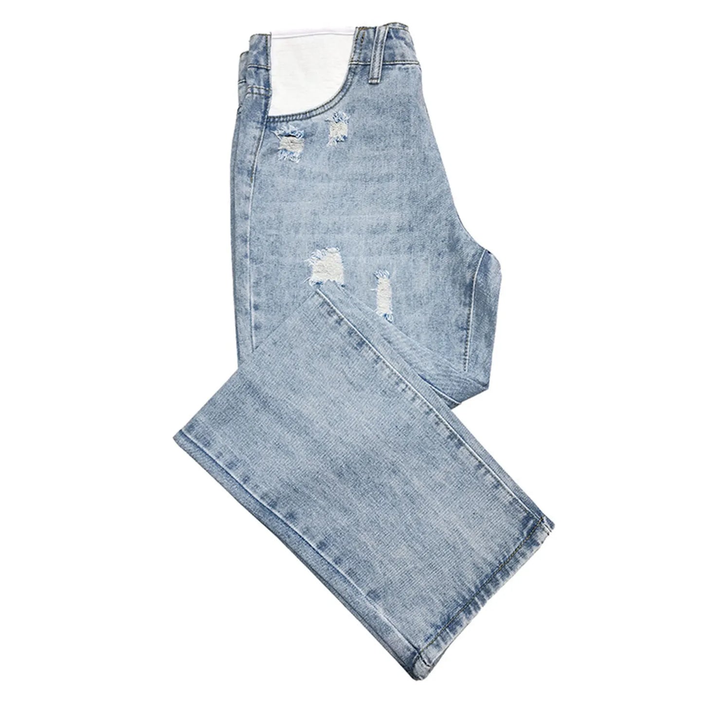 Maternity High-Waist Stretch Denim Jeans