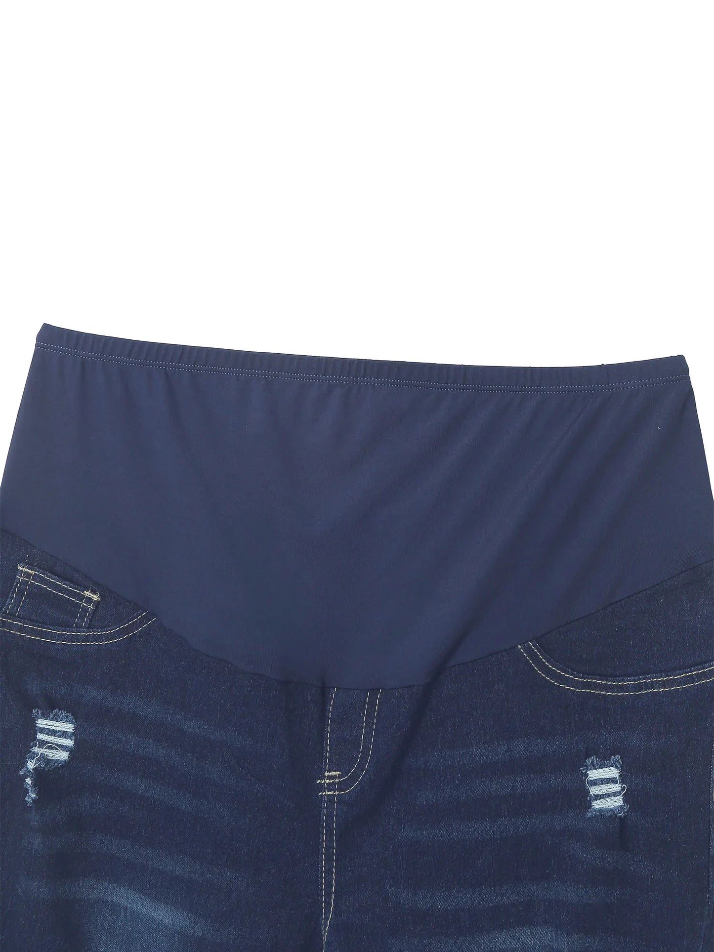 Maternity High-Waist Stretch Denim Jeans