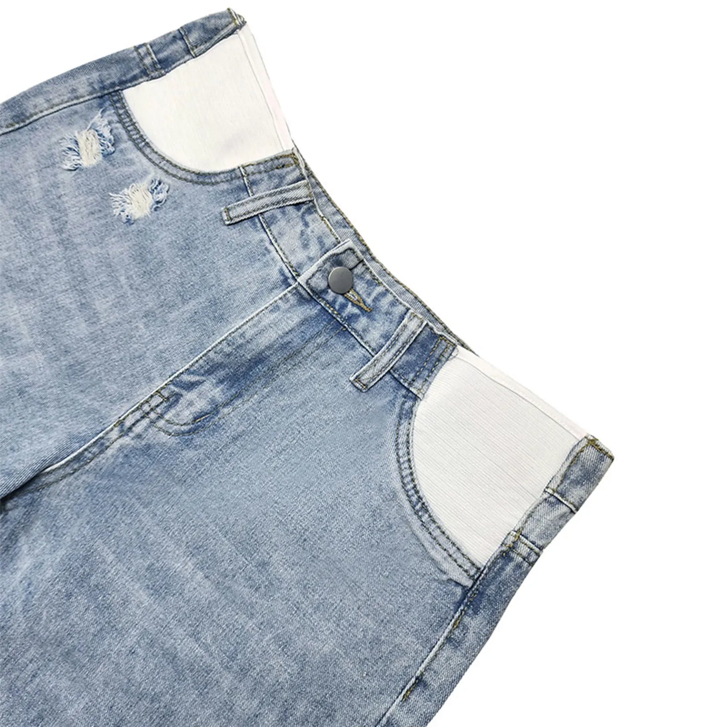 Maternity High-Waist Stretch Denim Jeans