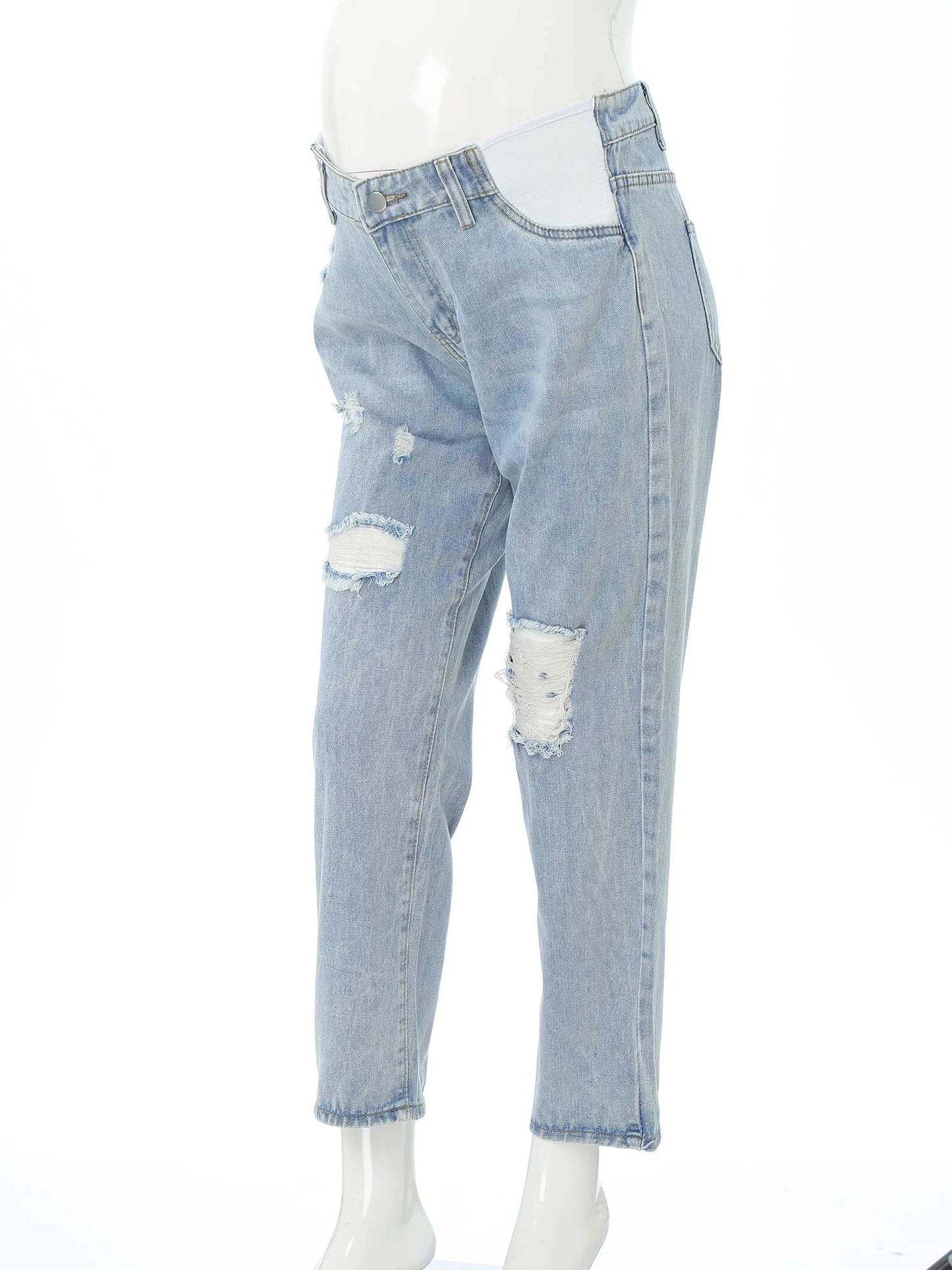 Maternity High-Waist Stretch Denim Jeans
