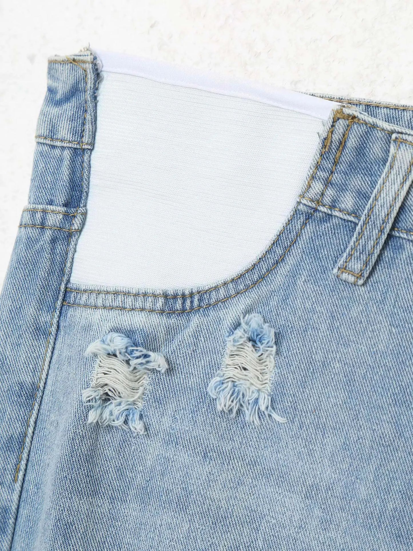 Maternity High-Waist Stretch Denim Jeans