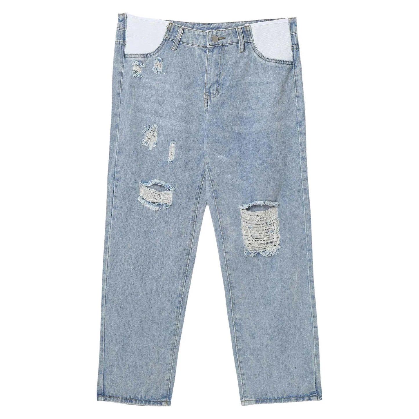 Maternity High-Waist Stretch Denim Jeans